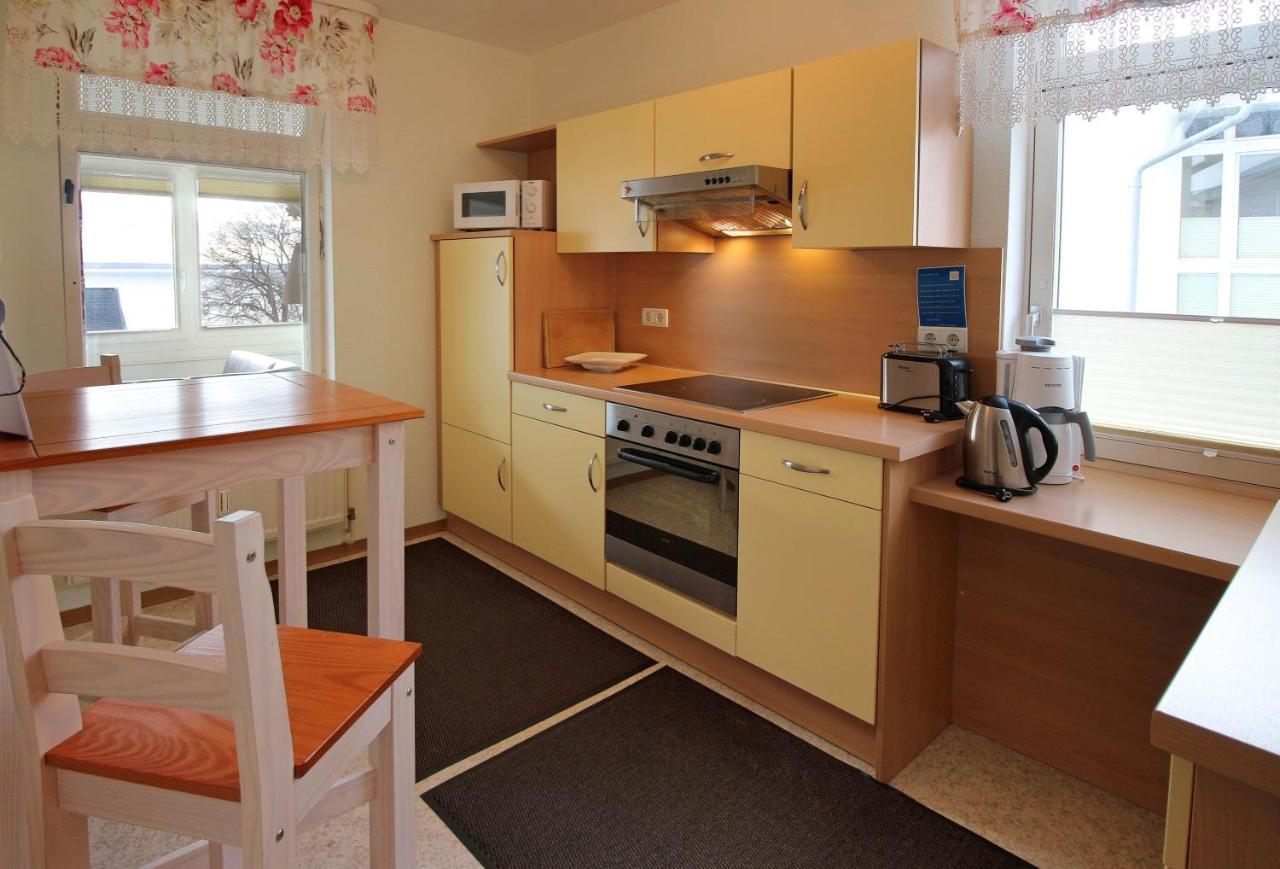 Villa Ostseelilie - Appartements Mit Balkon Und Meerblick Sassnitz Luaran gambar